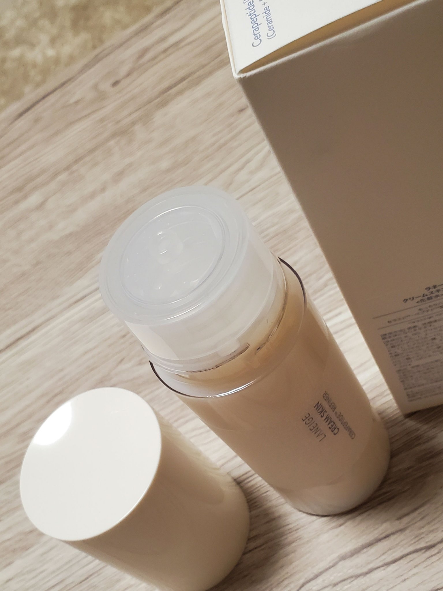 クリームスキン ローション/LANEIGE/化粧水を使ったクチコミ（3枚目）