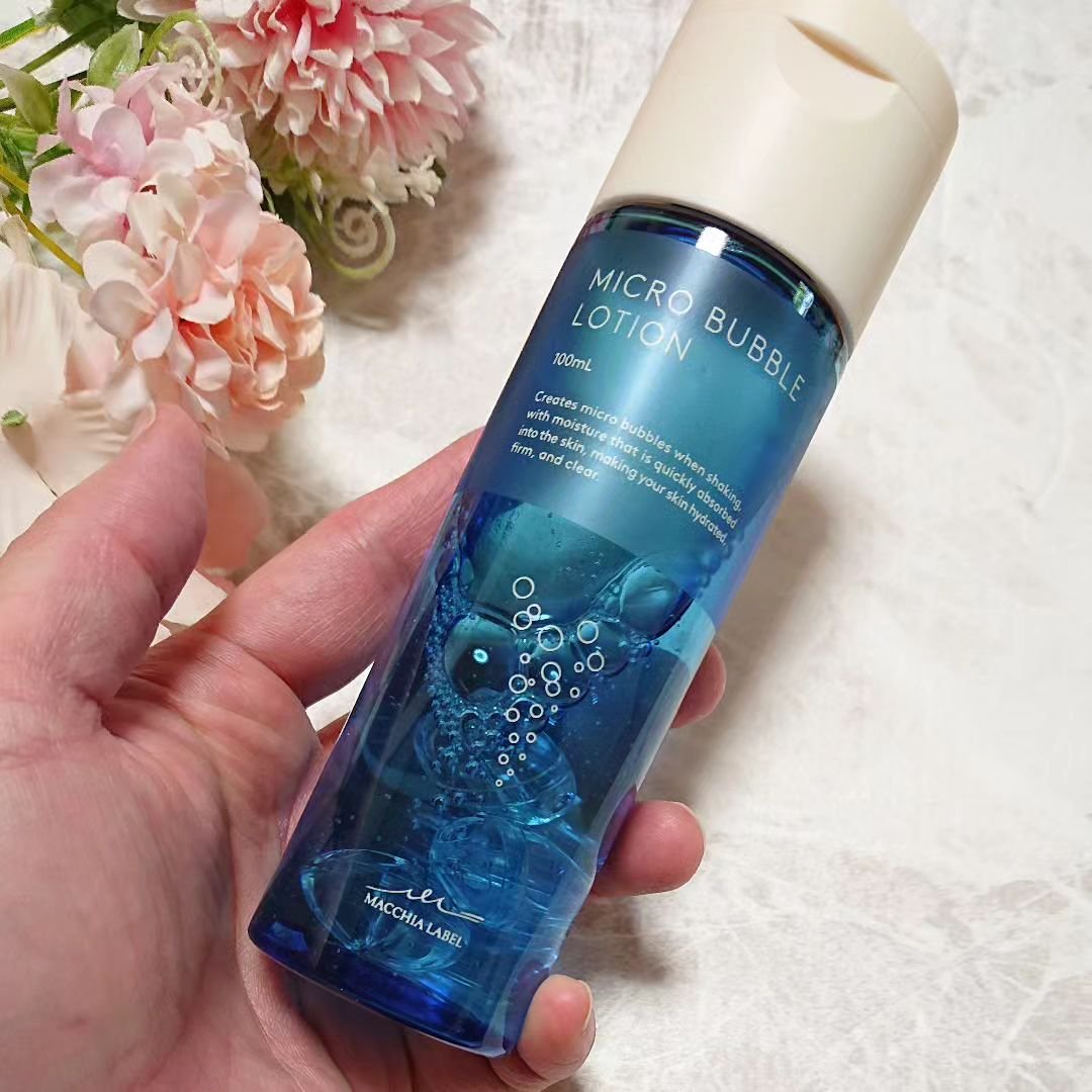 薬用マイクロバブルローション/Macchia Label/化粧水を使ったクチコミ（3枚目）