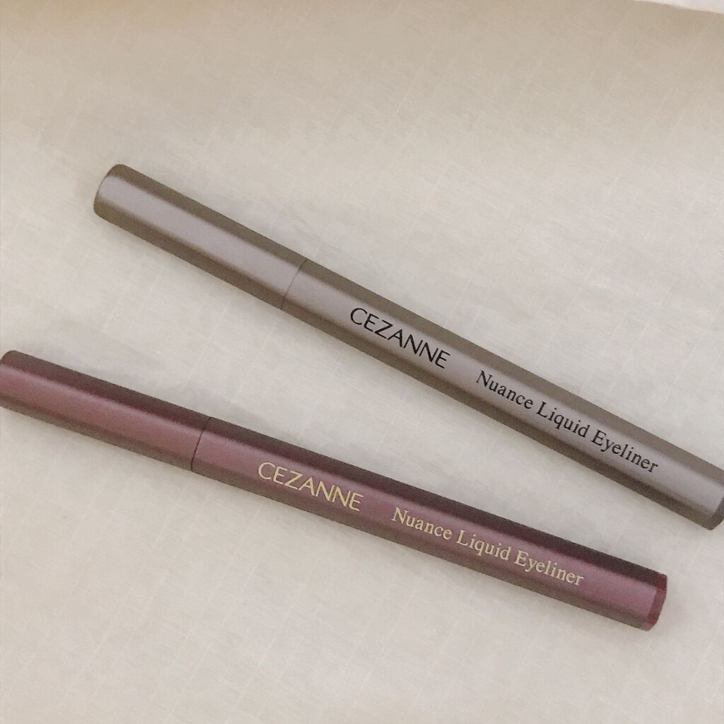 ニュアンスリキッドアイライナー/CEZANNE/リキッドアイライナーを使ったクチコミ（1枚目）