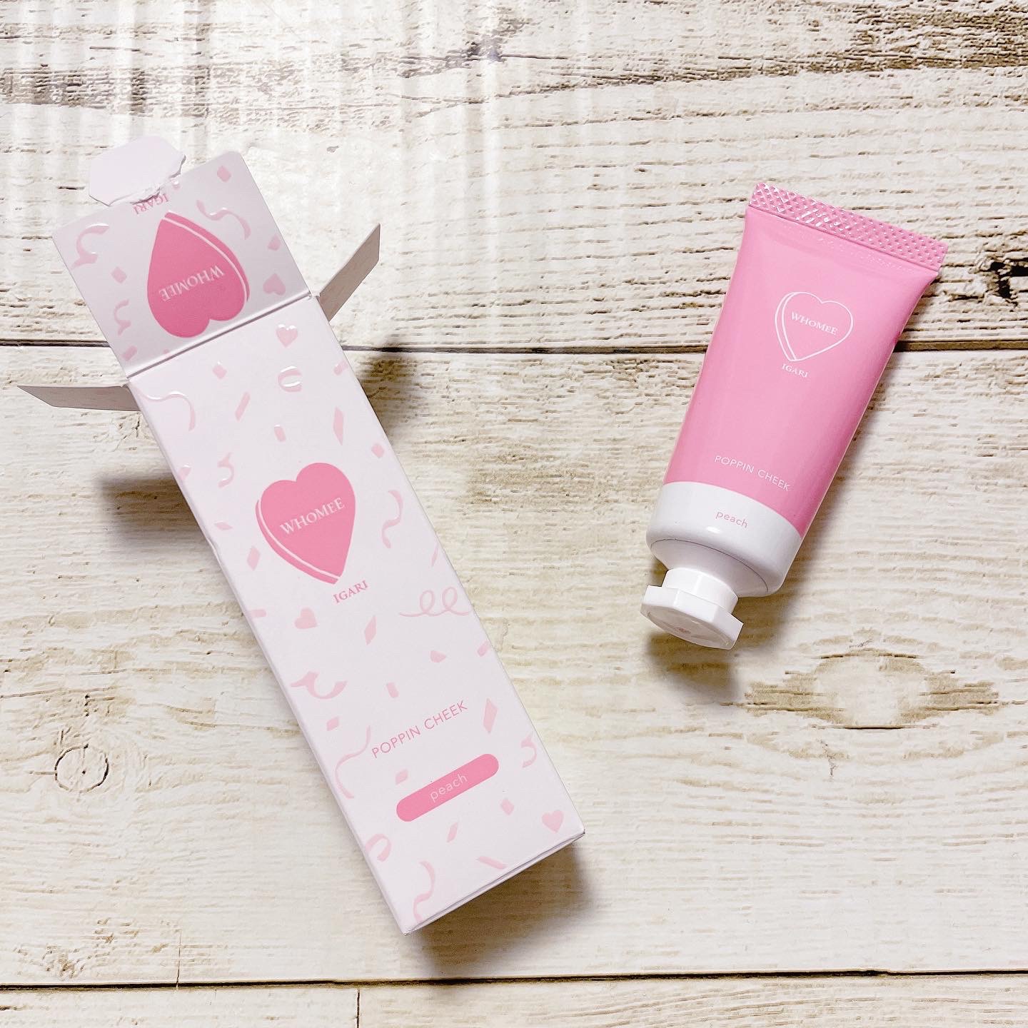 ポッピンチーク/WHOMEE/ジェル・クリームチークを使ったクチコミ（1枚目）