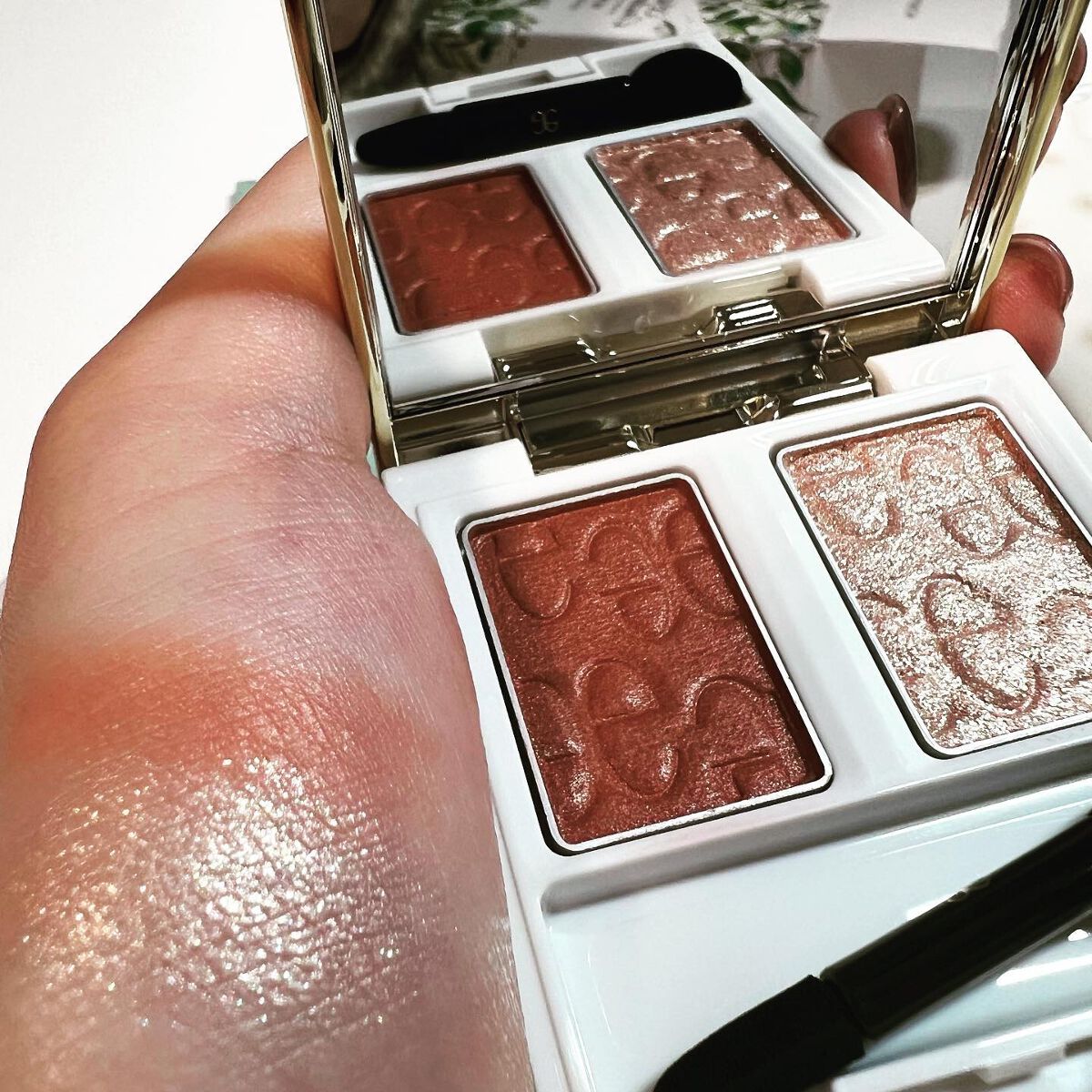 エレガンス エタンセル アルモニーアイズ/Elégance/アイシャドウパレットを使ったクチコミ(1枚目)