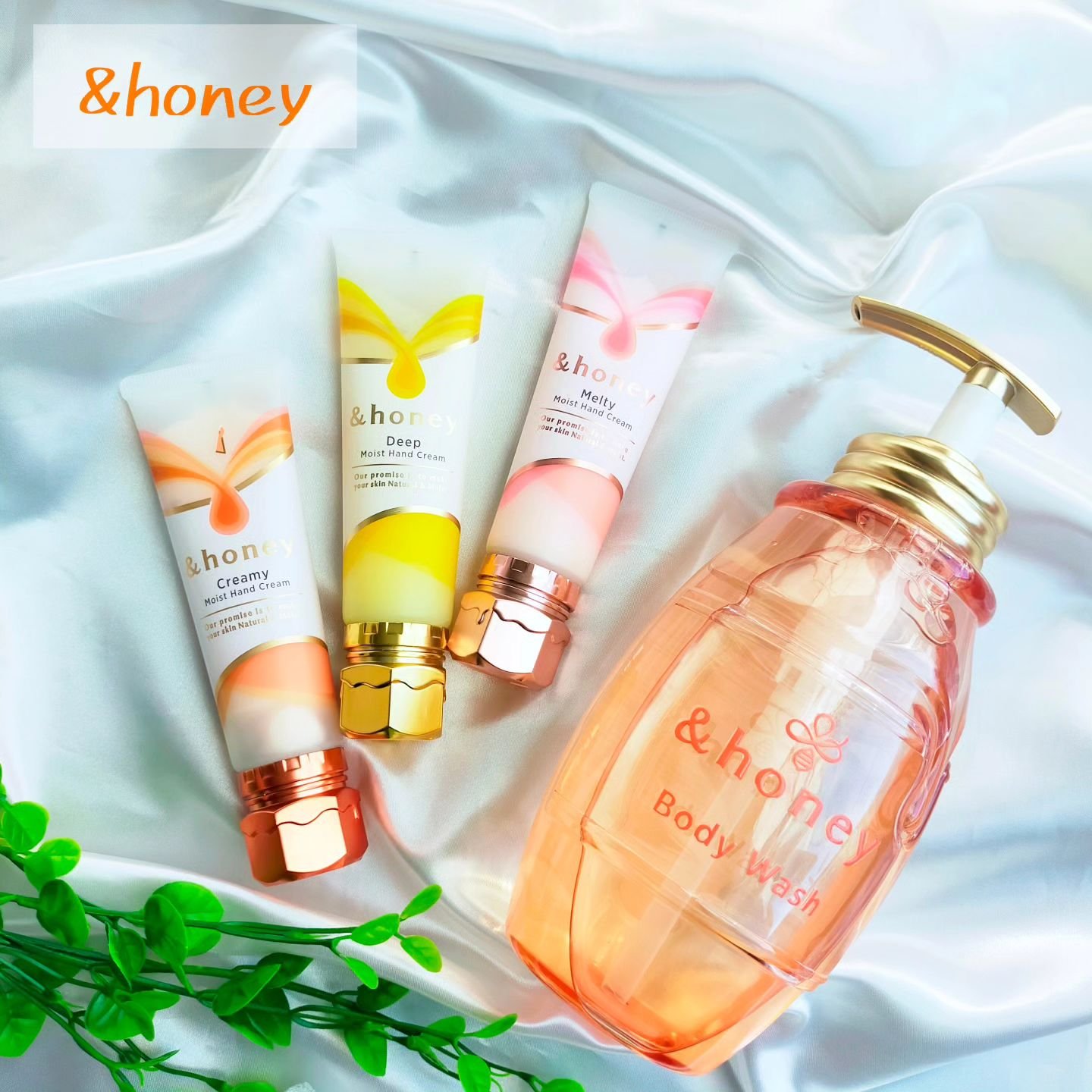 アンドハニー　クリーミーモイスト ハンドクリーム/&honey/ハンドクリームを使ったクチコミ（1枚目）