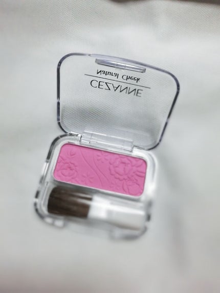 ナチュラル チークN/CEZANNE/パウダーチークを使ったクチコミ(3枚目)