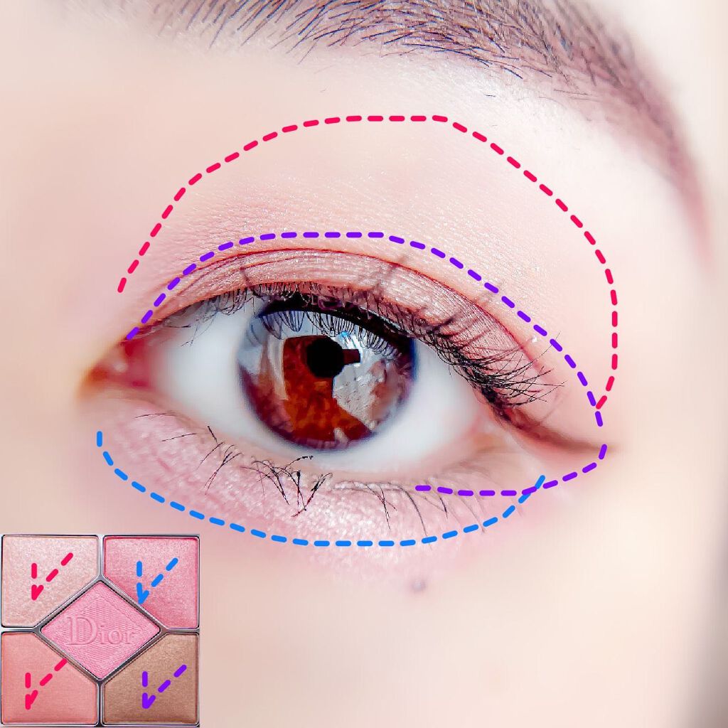 【旧】サンク クルール クチュール/Dior/アイシャドウパレットを使ったクチコミ（2枚目）