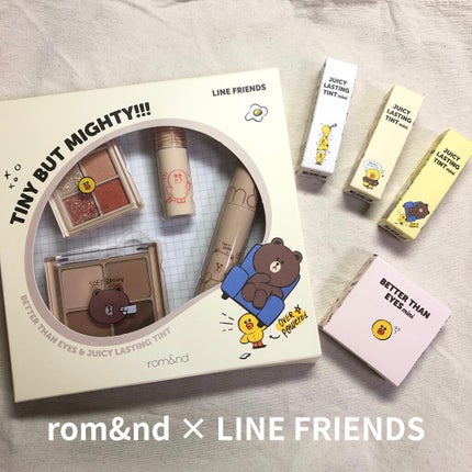 LINE FRIENDS EDITION/rom&nd/メイクアップキットを使ったクチコミ(1枚目)