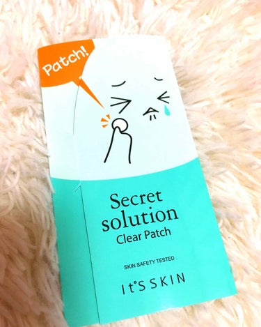 It's skin Secret solution Clear Patchのクチコミ「イッツスキン  SSCパッチ (ニキビパッチ)

こちらの商品は、
Amazonで購入しました.....」（1枚目）