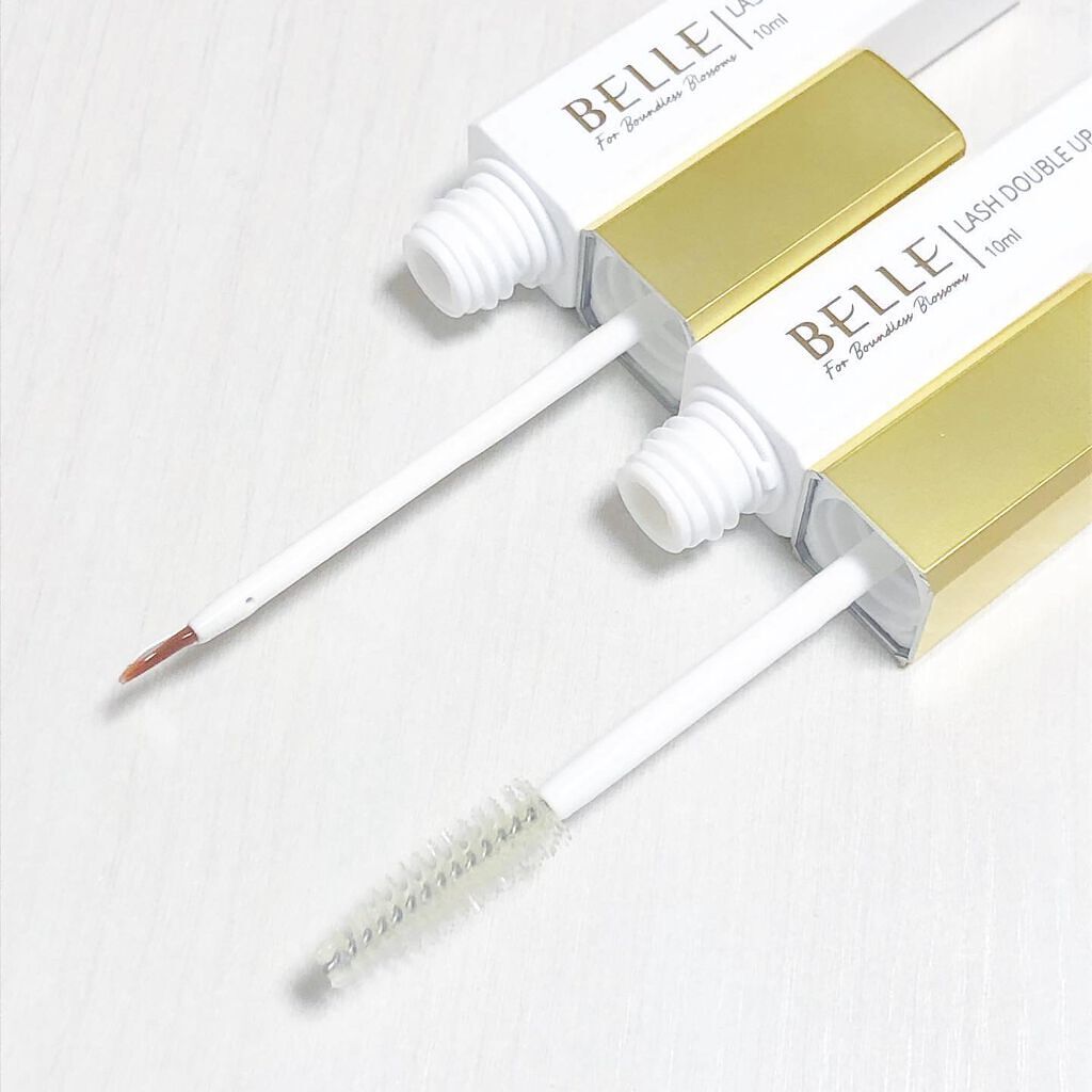 LASH DOUBLE UP TONIC & ESSENCE/Belle/まつげ美容液を使ったクチコミ（2枚目）