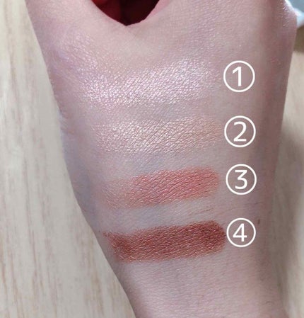 シルキースフレアイズ/キャンメイク/アイシャドウパレットを使ったクチコミ(3枚目)