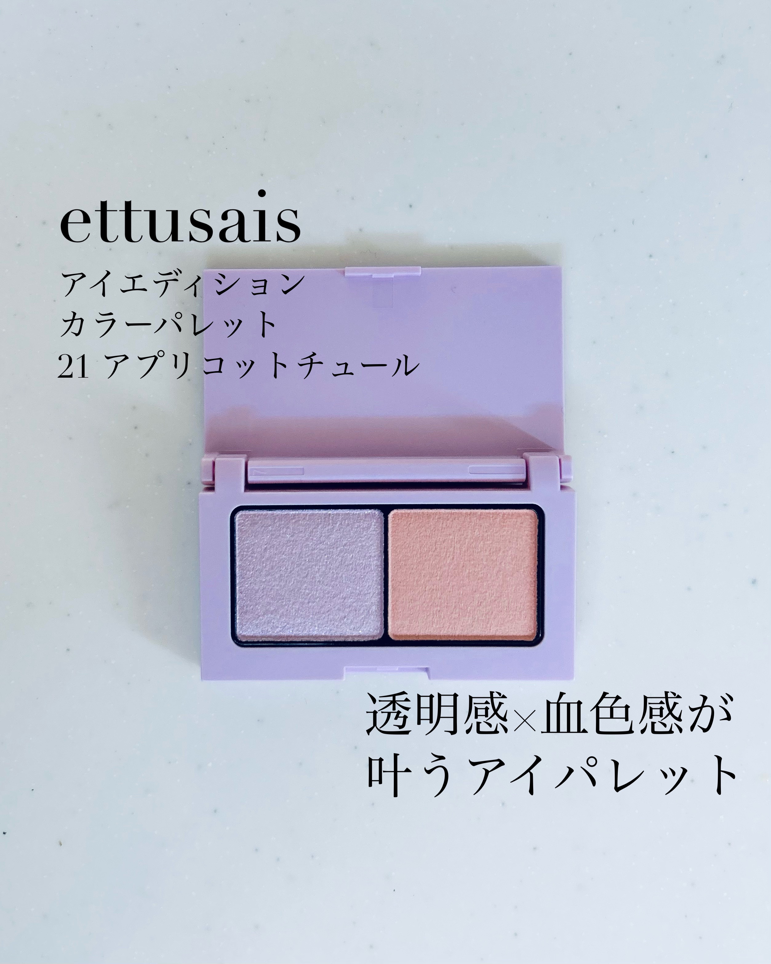 エテュセ アイエディション(カラーパレット)/ettusais/アイシャドウパレットを使ったクチコミ（1枚目）