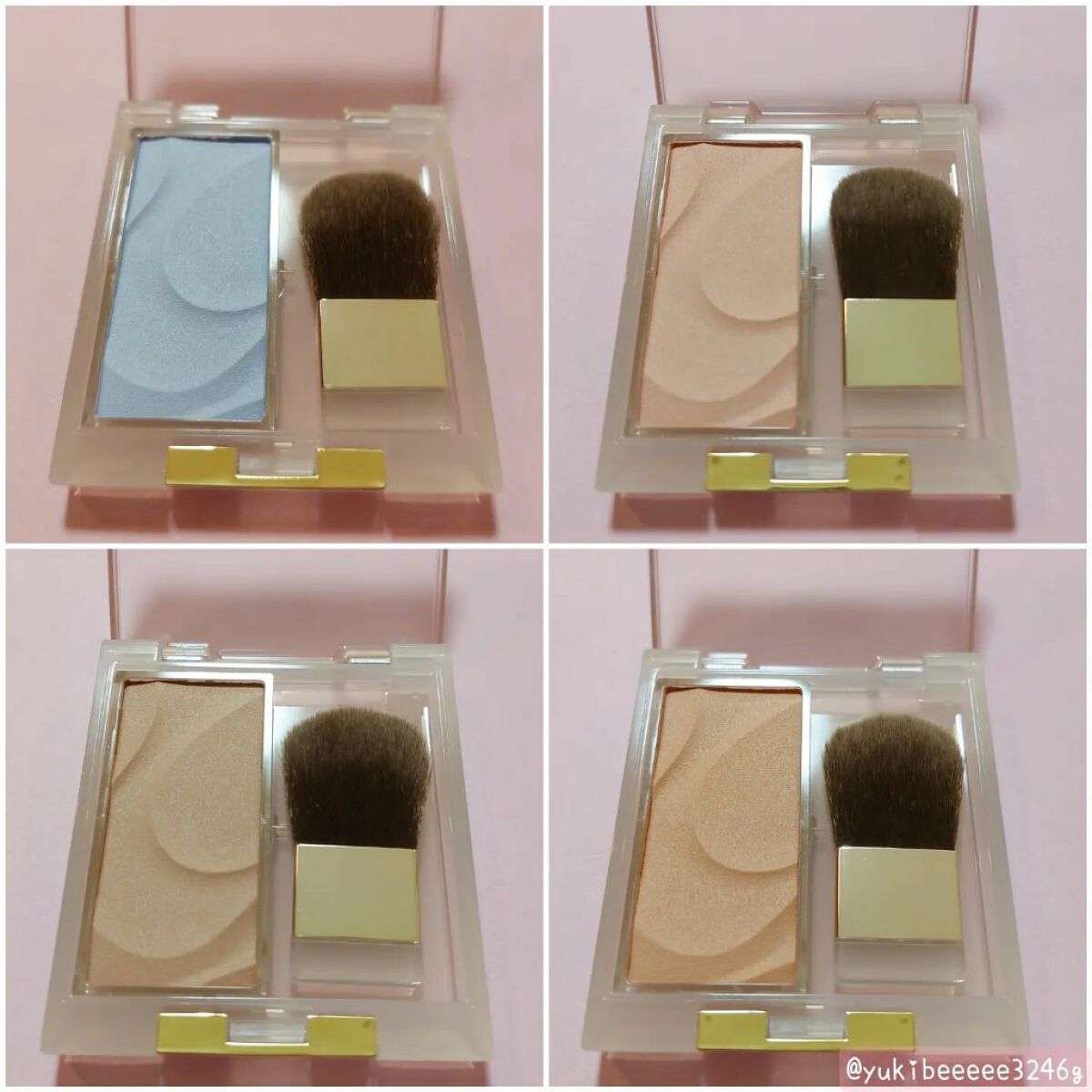 シームレストーン ブラッシュ/excel/パウダーチークを使ったクチコミ（3枚目）