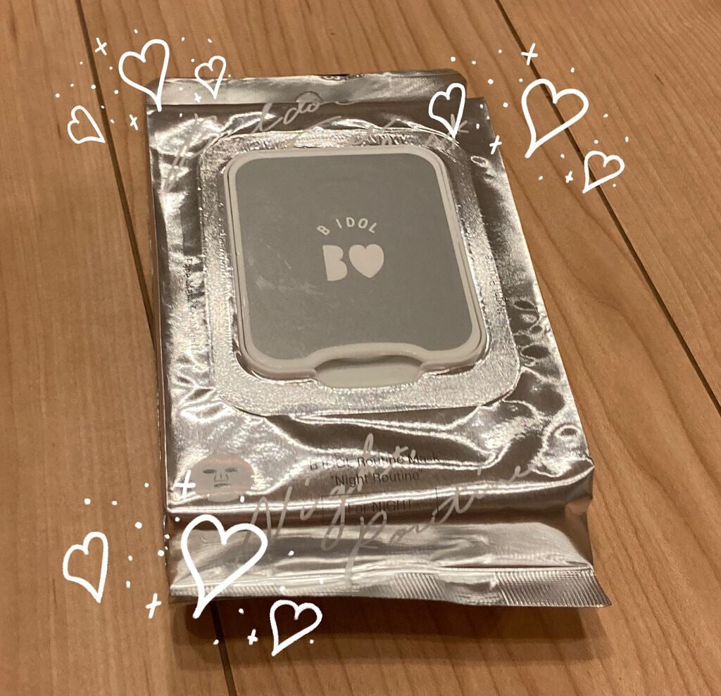 ルーティンマスク(ナイトルーティン) /b idol/シートマスク・パックを使ったクチコミ(1枚目)