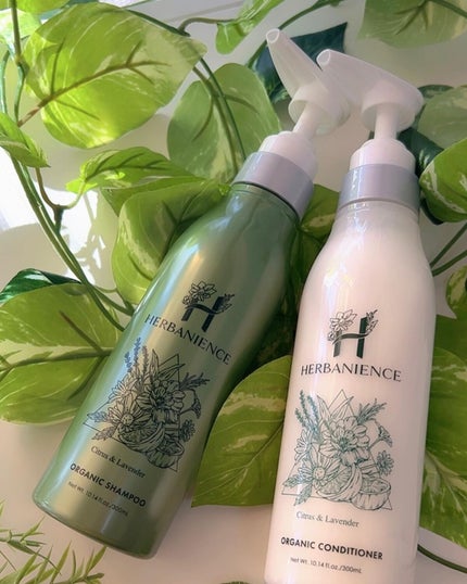 ハーバニエンス シャンプー・コンディショナー(シトラス&ラベンダー)/HERBANIENCE/市販シャンプーを使ったクチコミ(1枚目)