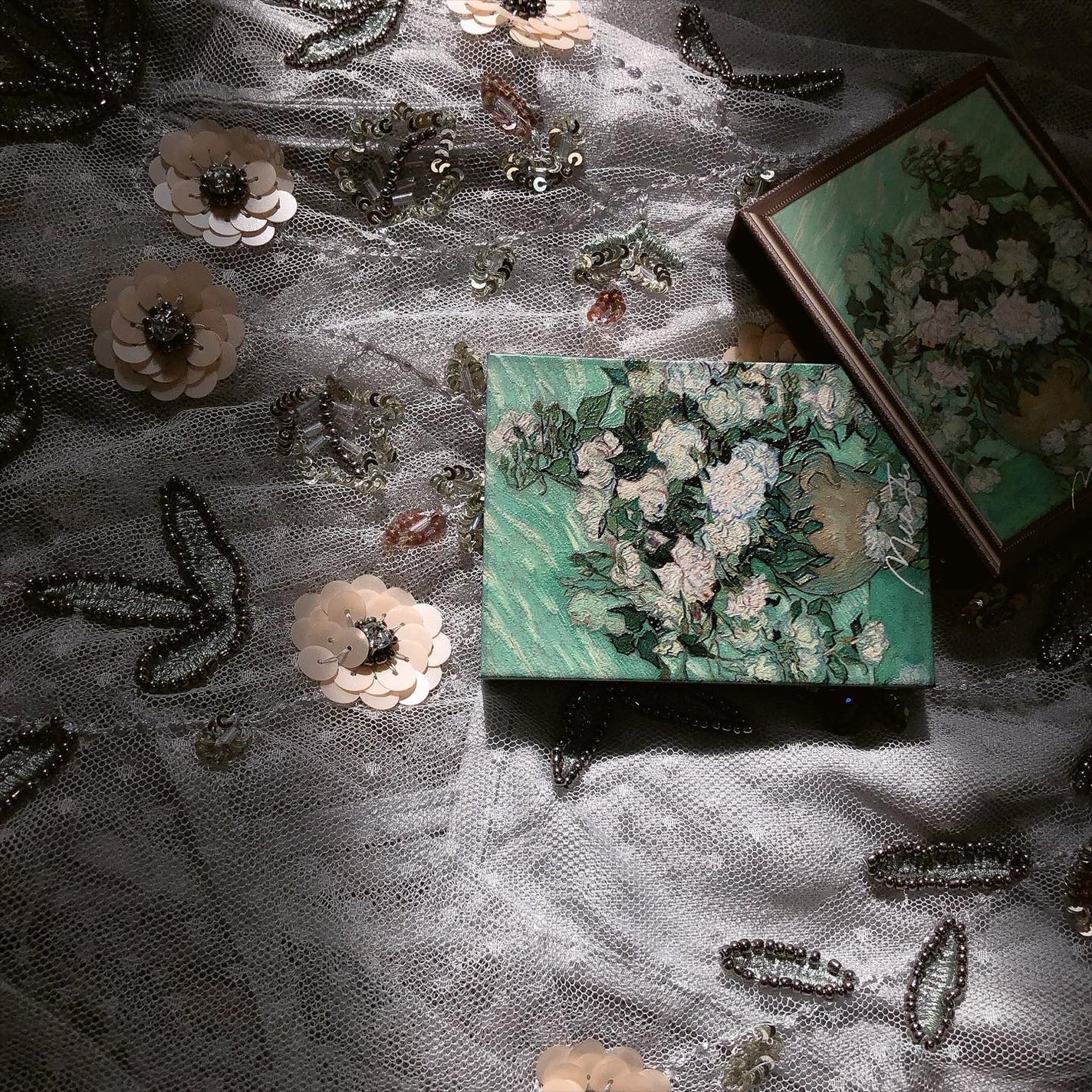 絵画アイシャドウパレット/MilleFée/アイシャドウパレットを使ったクチコミ(1枚目)