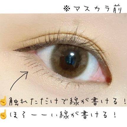 スリムリキッドアイライナー/キャンメイク/リキッドアイライナーを使ったクチコミ(2枚目)