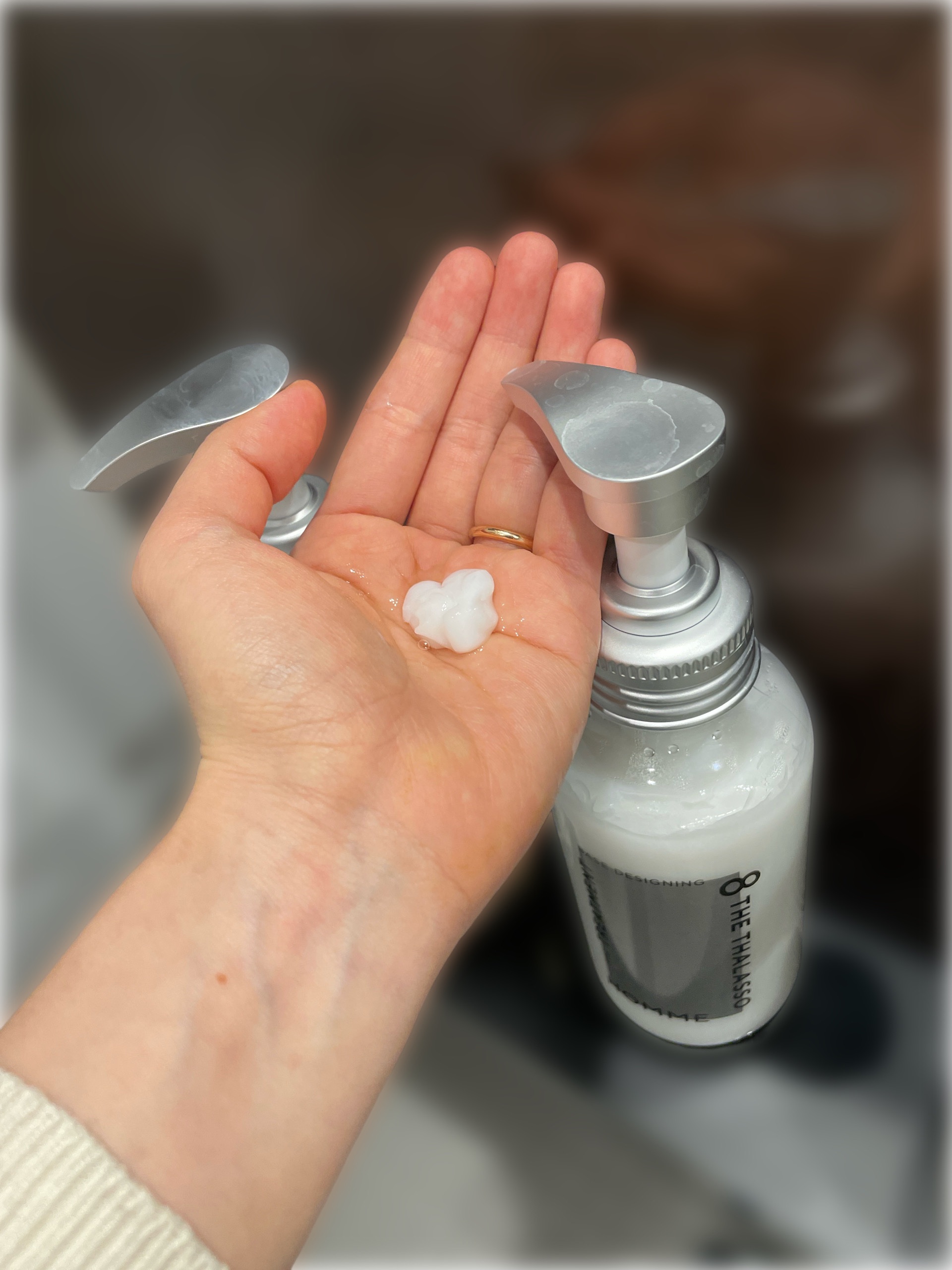 エイトザタラソ オム ベースデザイニング シャンプー／ヘアトリートメント/エイトザタラソ/市販シャンプーを使ったクチコミ（3枚目）