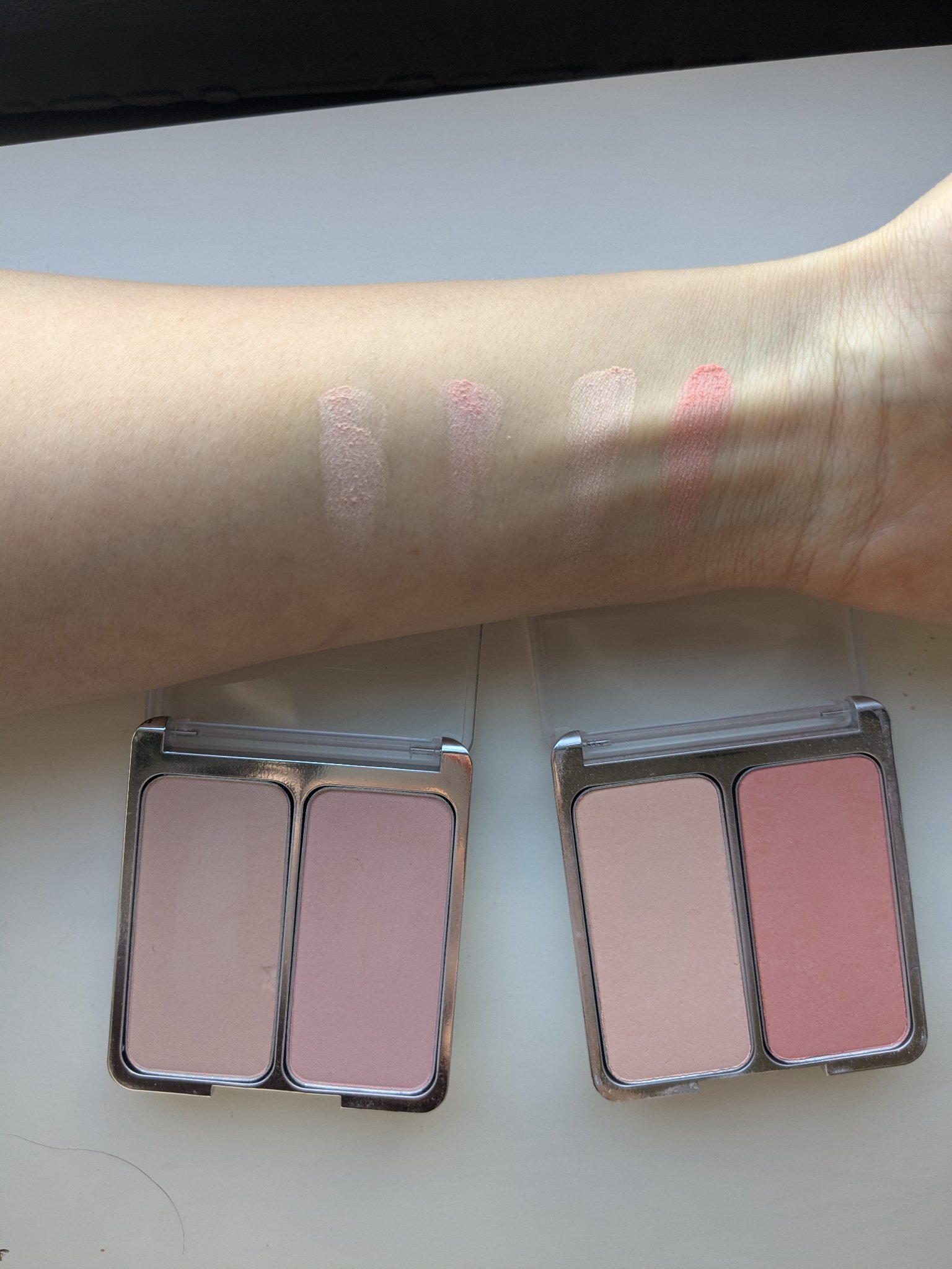 デュアルチーク 【旧】08 ヌードヘイズ/2aN/パウダーチークを使ったクチコミ（2枚目）