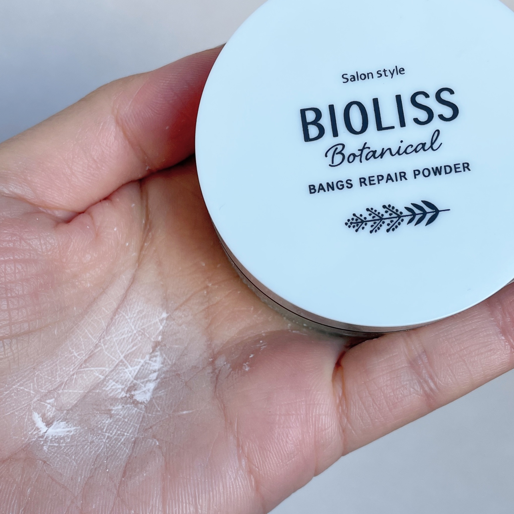 ボタニカル 前髪お直し パウダー/SSビオリス/その他スタイリングを使ったクチコミ（2枚目）