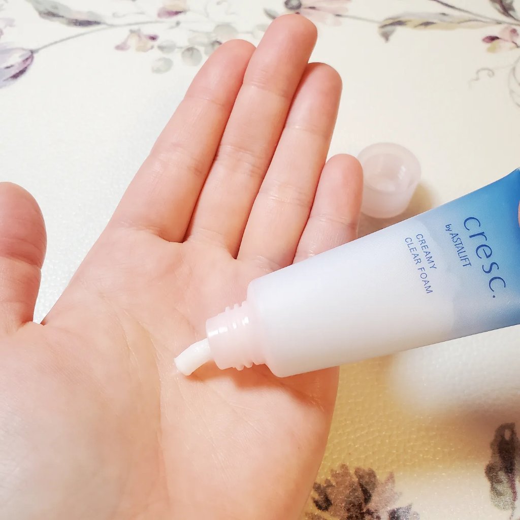 クリーミー クリアフォーム/cresc. by ASTALIFT/洗顔フォームを使ったクチコミ（2枚目）