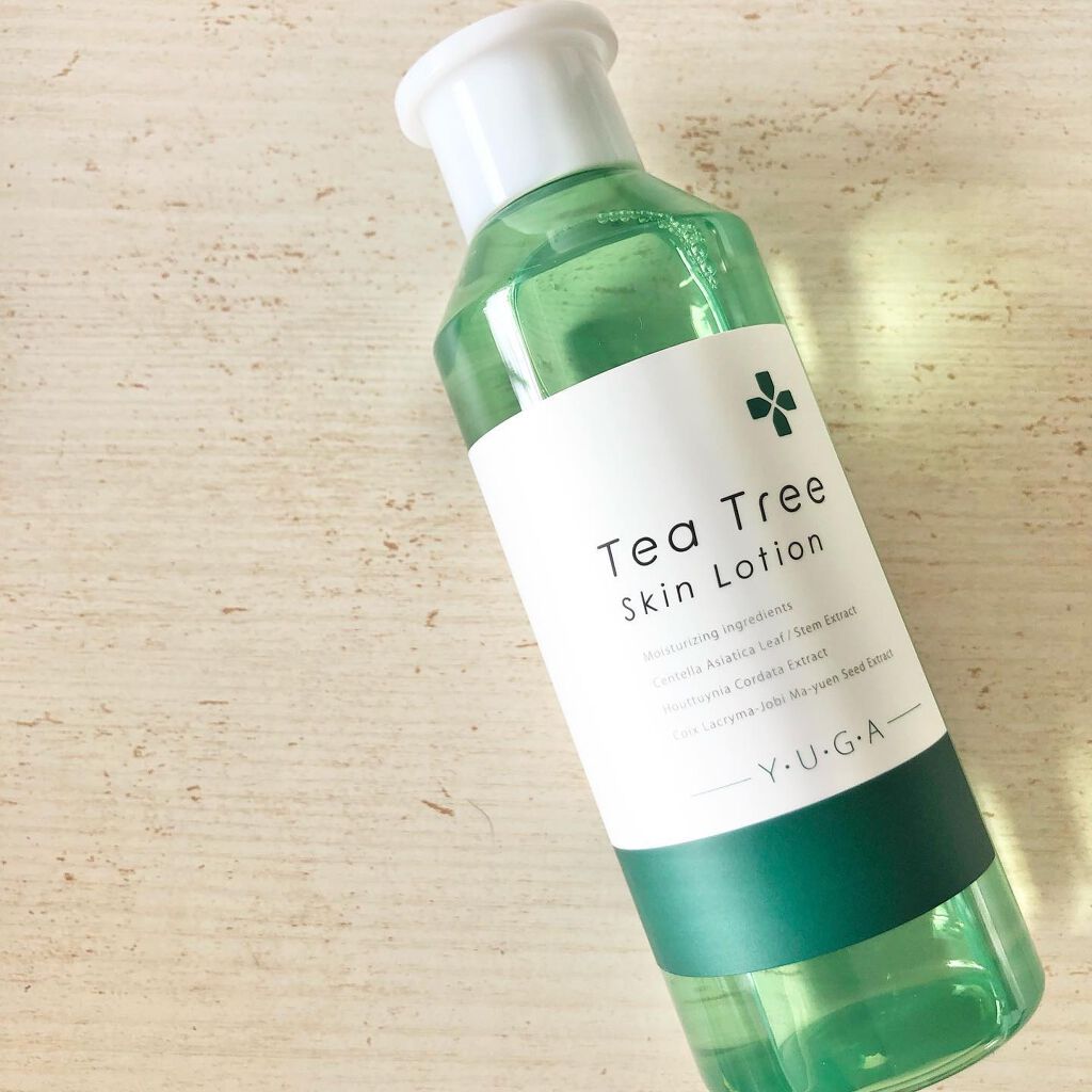 ティーツリースキンローション/ユーガ/化粧水を使ったクチコミ(4枚目)