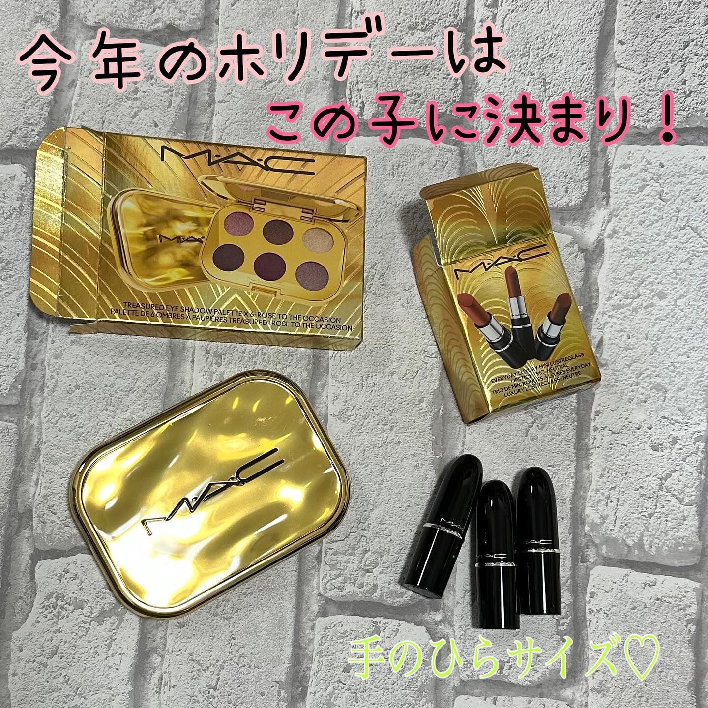 トレジャー アイシャドウ パレット ×6/M・A・C/アイシャドウパレットを使ったクチコミ（1枚目）