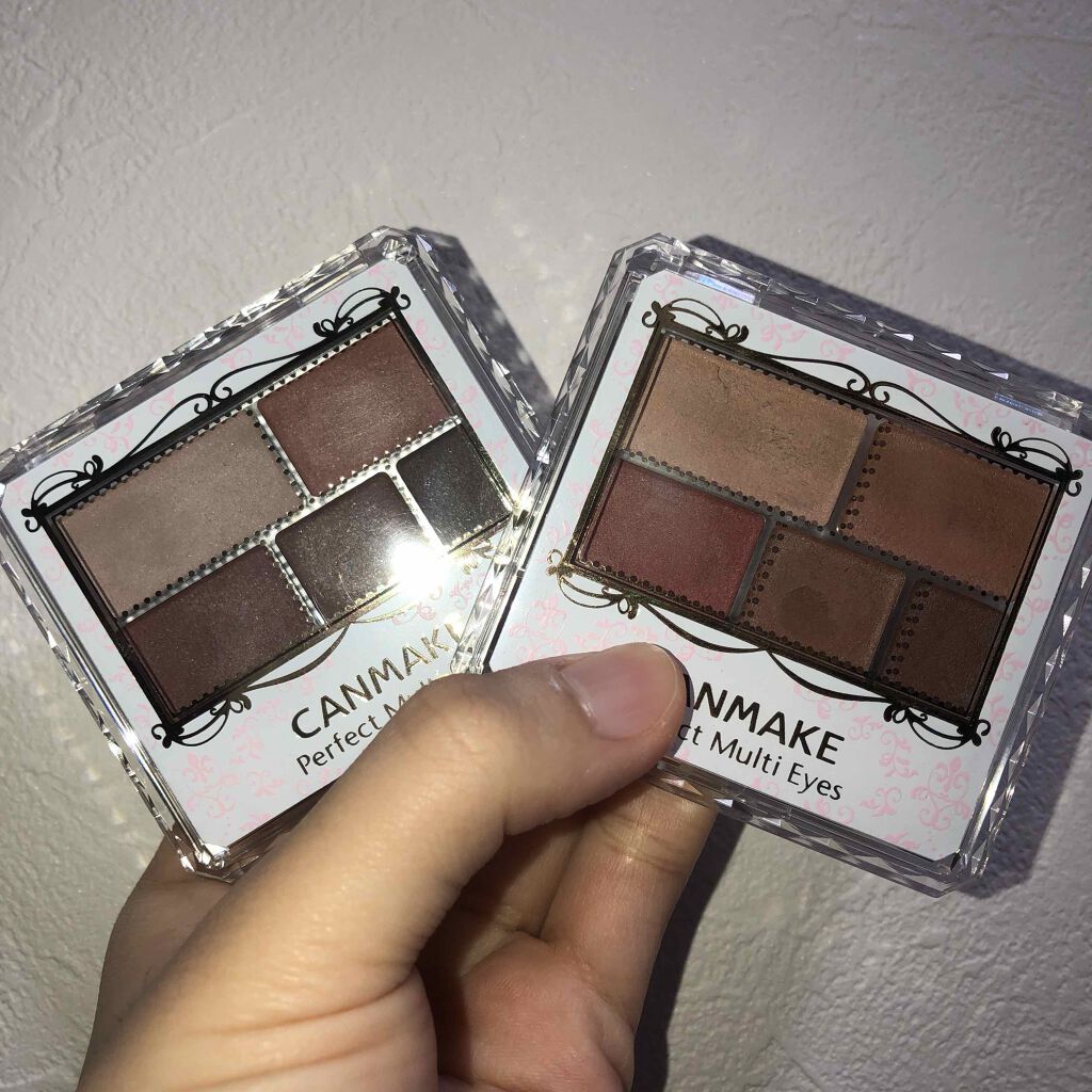 パーフェクトマルチアイズ/キャンメイク/アイシャドウパレットを使ったクチコミ（2枚目）