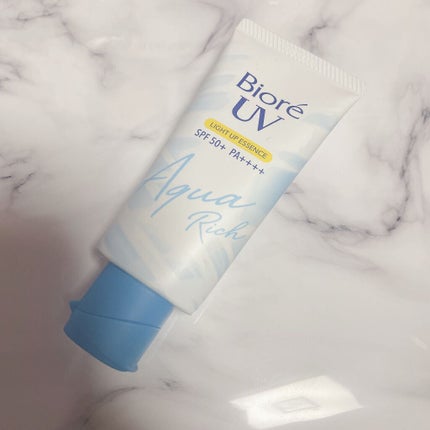 ビオレUV アクアリッチ ライトアップエッセンス/ビオレ/日焼け止めクリームを使ったクチコミ(1枚目)