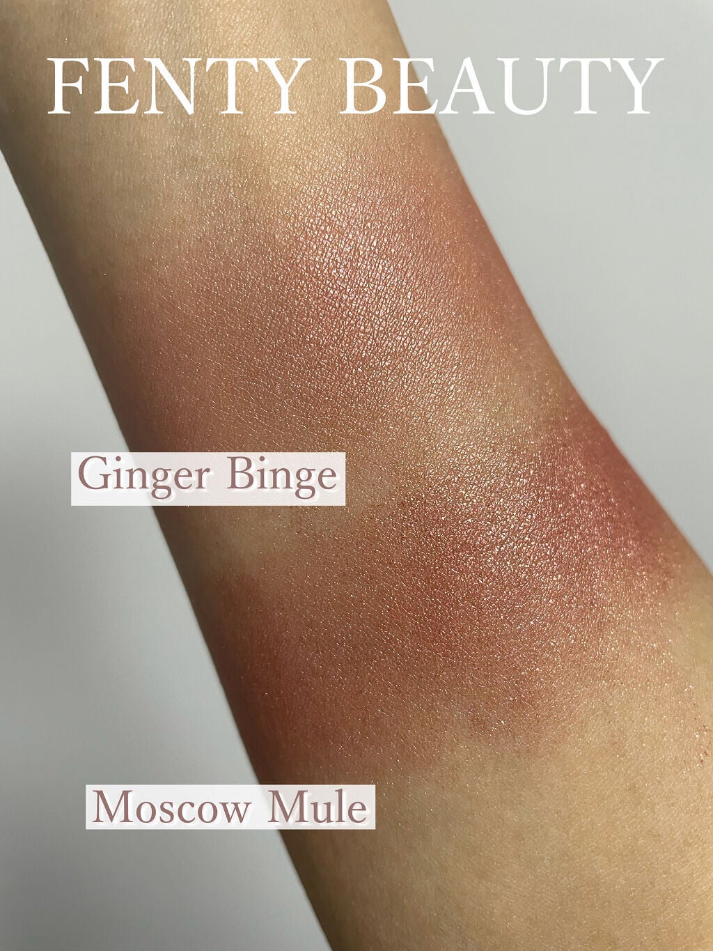 KILLAWATT FREESTYLE HIGHLIGHTER DUO/FENTY BEAUTY BY RIHANNA/パウダーハイライトを使ったクチコミ(4枚目)