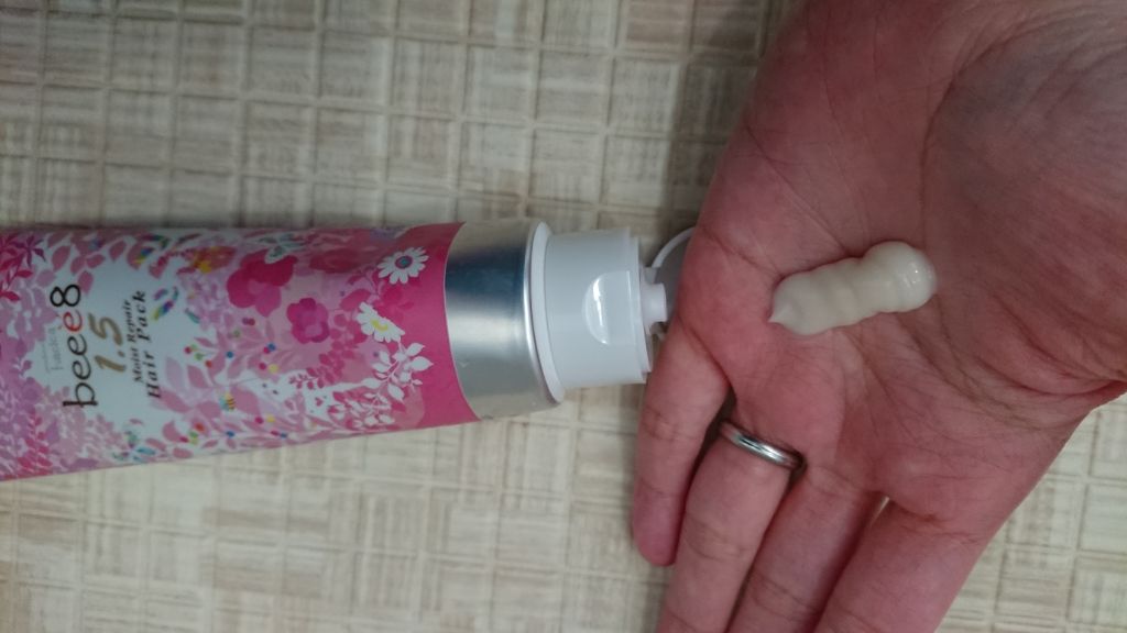 カラーキープ ヘアパック 1.5/beee8/ヘアマスク・ヘアパックを使ったクチコミ（2枚目）