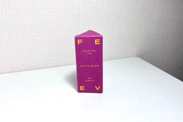 カラードロップ ウィッティープラム/FEEV/口紅を使ったクチコミ（1枚目）