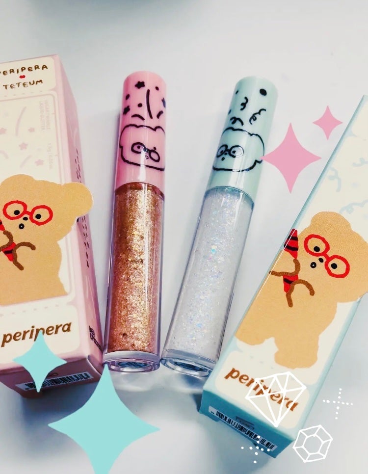 シュガー トゥインクル リキッド グリッター/PERIPERA/グリッターを使ったクチコミ(1枚目)