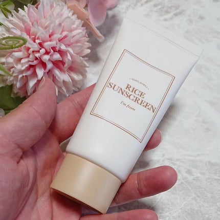 ライスサンスクリーン/I'm from/日焼け止めクリームを使ったクチコミ(2枚目)