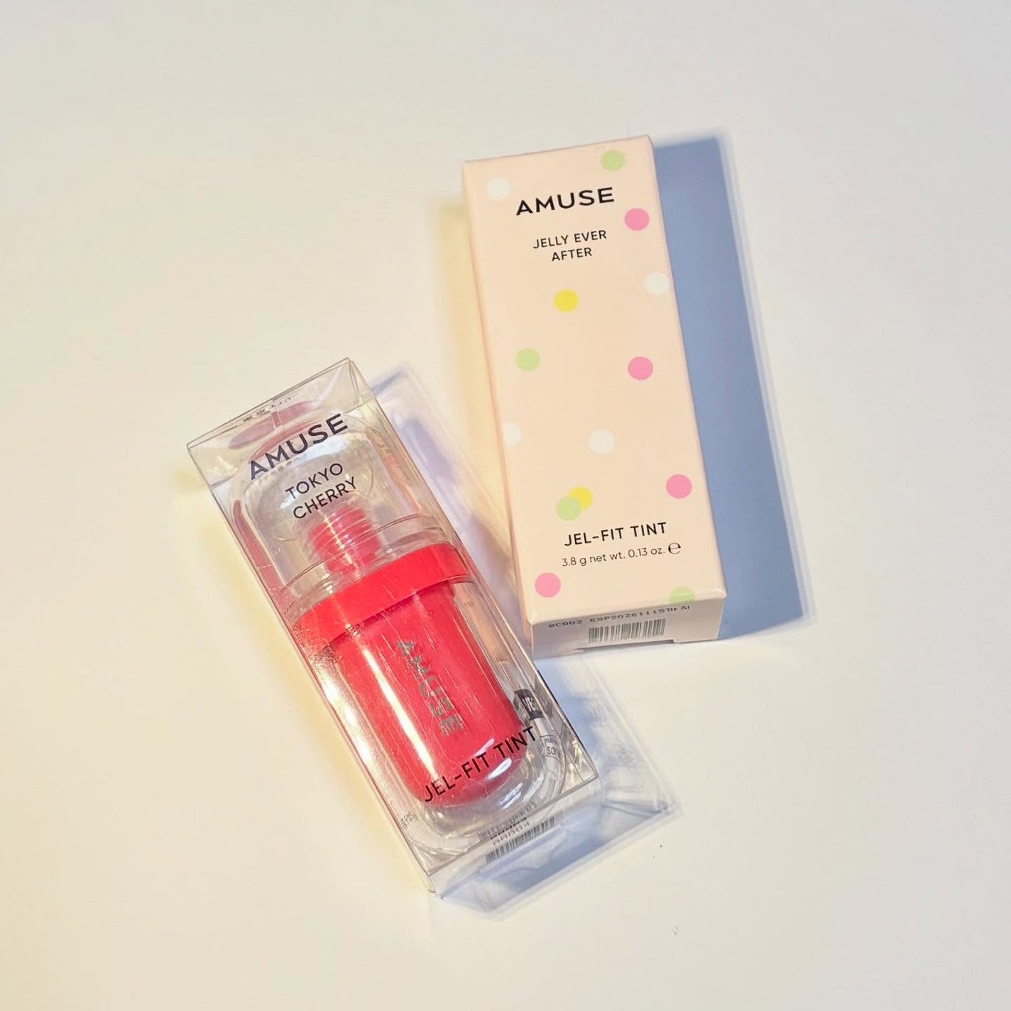 ジェルフィットティント/AMUSE/リップティントを使ったクチコミ(5枚目)