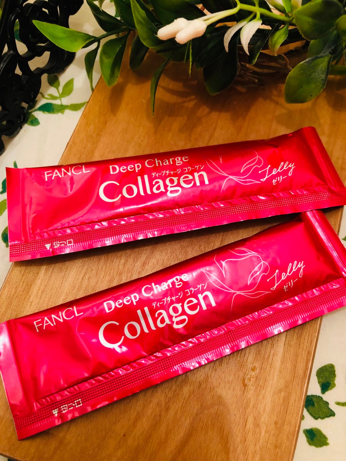 ディープチャージ コラーゲン スティックゼリー/ファンケル/美容サプリメントを使ったクチコミ(2枚目)