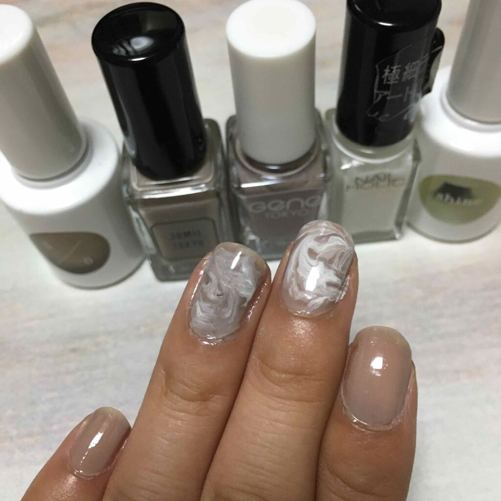 カラーベースコート ゼロ/uka/オールインワンネイルを使ったクチコミ(1枚目)