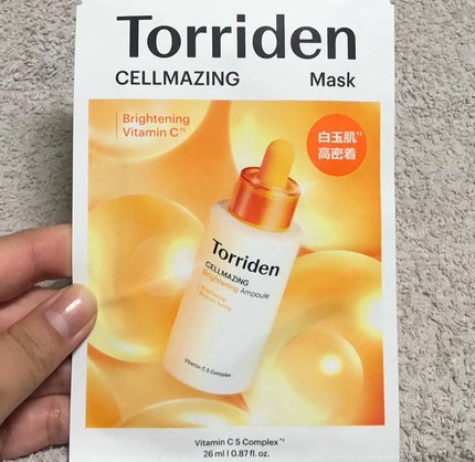 セルメイジング ビタC ブライトニングマスク/Torriden/シートマスク・パックを使ったクチコミ(7枚目)