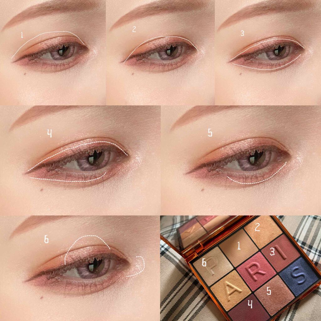 パリエレクトリックナイト アイシャドウ パレット/ロレアル パリ/アイシャドウパレットを使ったクチコミ（2枚目）