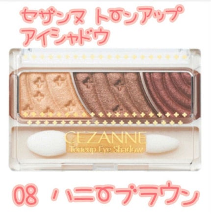 トーンアップアイシャドウ/CEZANNE/アイシャドウパレットを使ったクチコミ(1枚目)