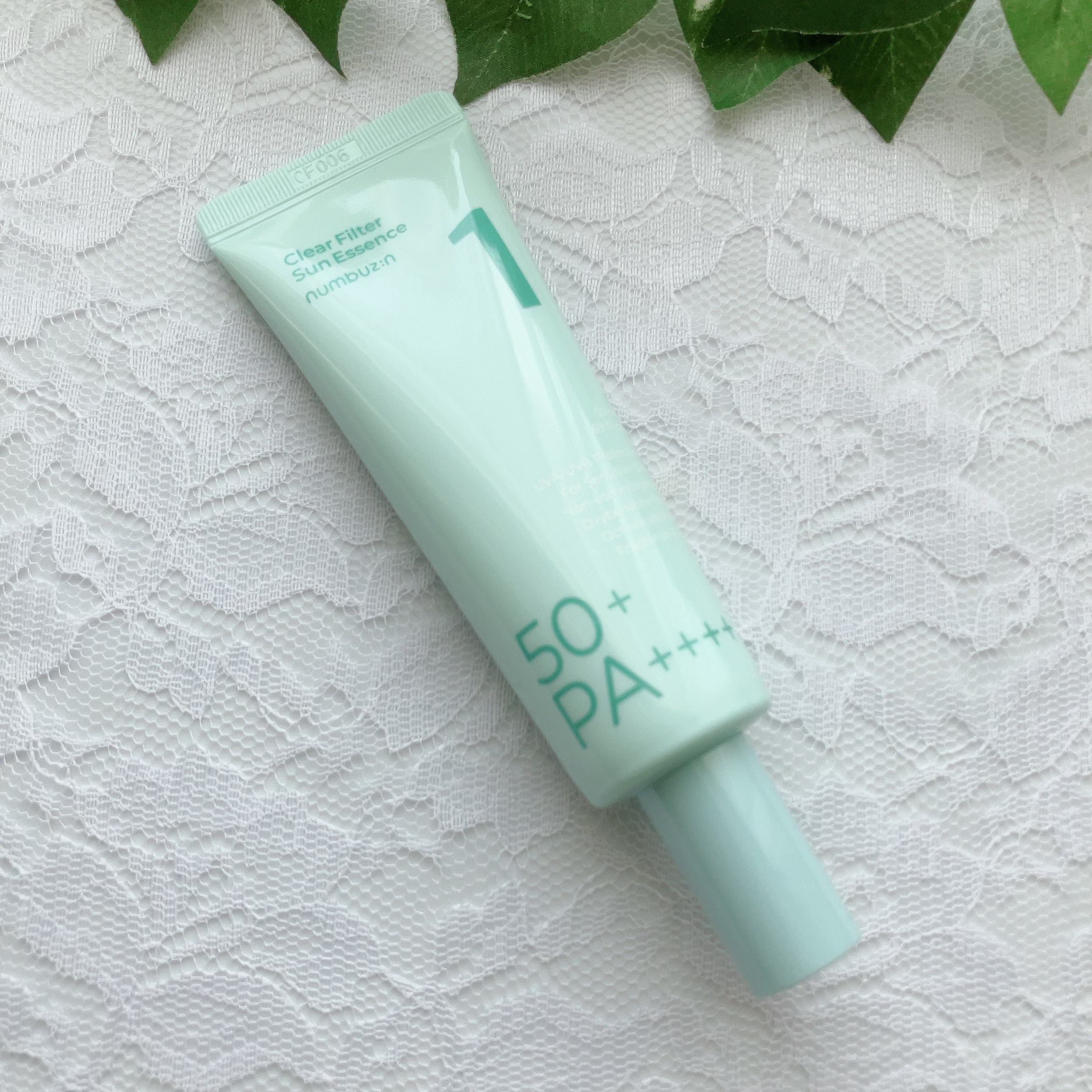 1番 青草水分コーティングUVクリーム/numbuzin/フェイスクリームを使ったクチコミ（2枚目）