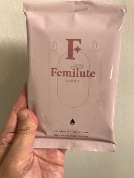 ふきとりシート/Femilute/デリケートゾーンケアを使ったクチコミ(1枚目)