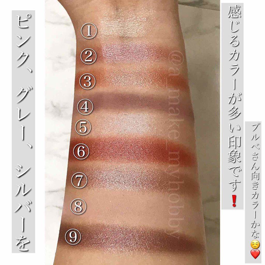UR GLAM BLOOMING EYE COLOR PALETTE/U R GLAM/アイシャドウパレットを使ったクチコミ(3枚目)
