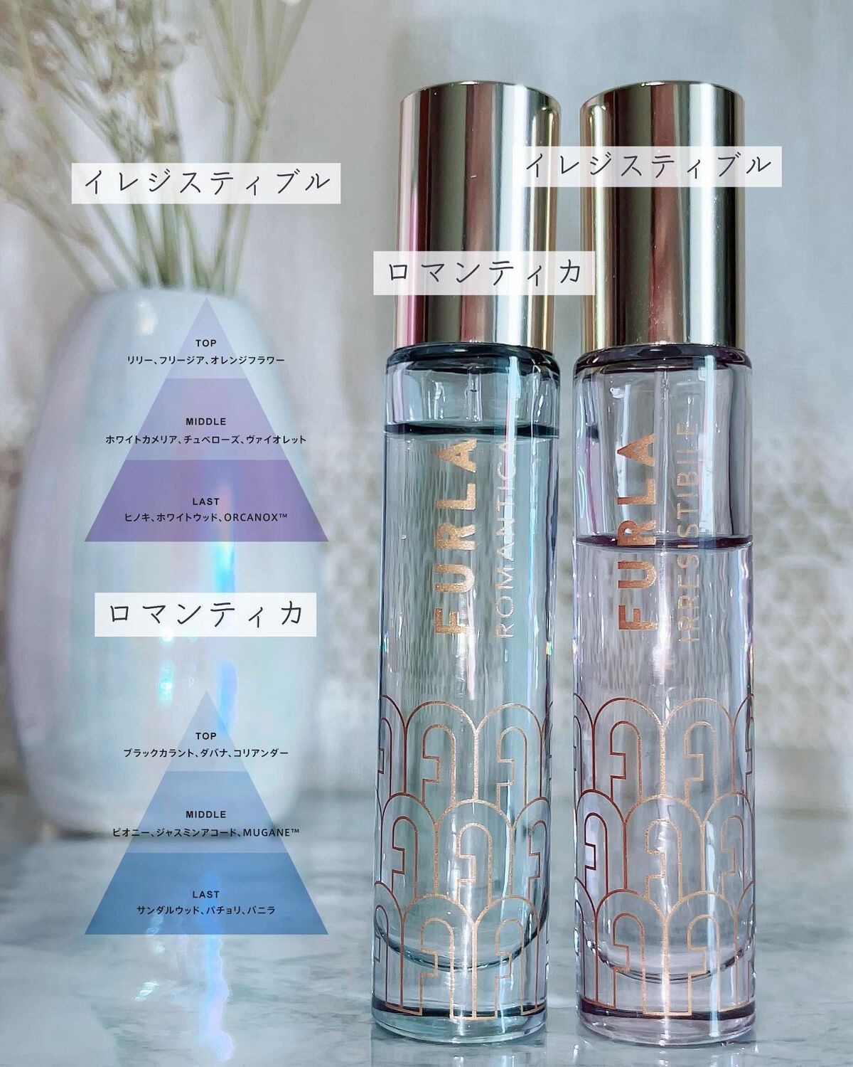 ロマンティカ オードパルファム/フルラ/香水(レディース)を使ったクチコミ(4枚目)