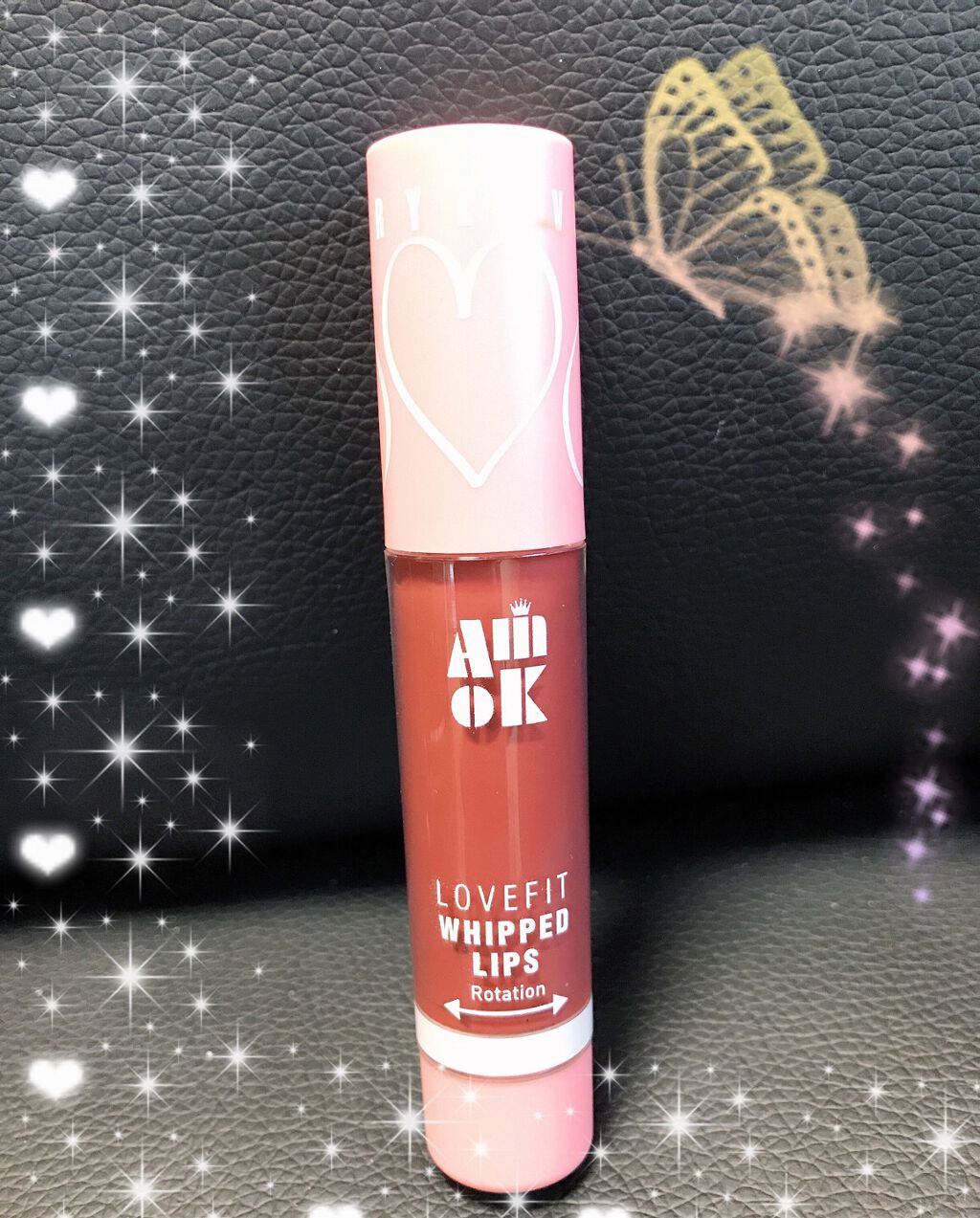ラブフィットホイップリップスウォーターグラス/AMIOK/口紅を使ったクチコミ(1枚目)