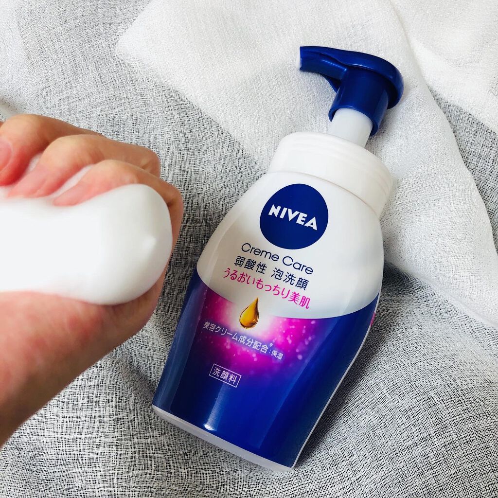 ニベア クリアビューティー弱酸性泡洗顔 もっちり美肌/ニベア/泡洗顔を使ったクチコミ(2枚目)