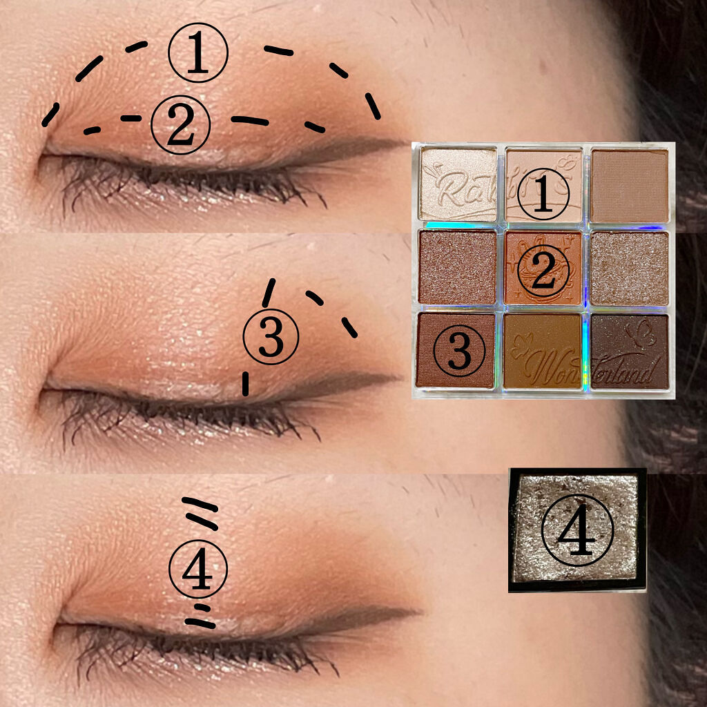 プリズム エアー シャドウ/CLIO/単色アイシャドウを使ったクチコミ（3枚目）