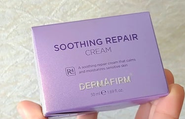 [R4] SOOTHING REPAIR CREAM /ダーマファーム/フェイスクリームを使ったクチコミ（2枚目）