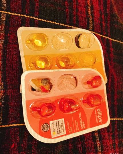 ヘアーオイル【トリートメント】/ellips/ヘアオイルを使ったクチコミ(1枚目)