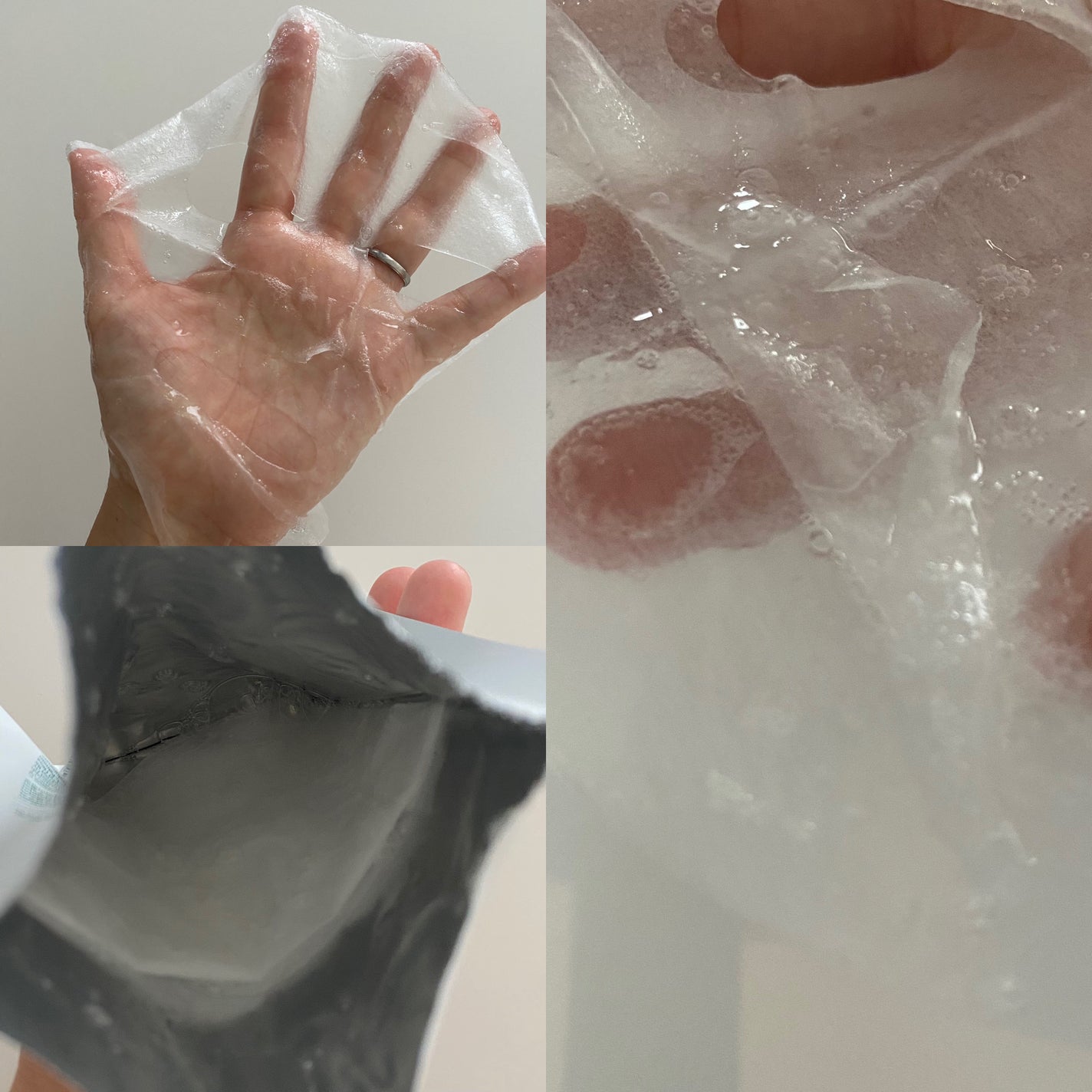 ホワイト ゼリー マッシュルーム エラトックス マスク/BYLIMU/シートマスク・パックを使ったクチコミ(5枚目)