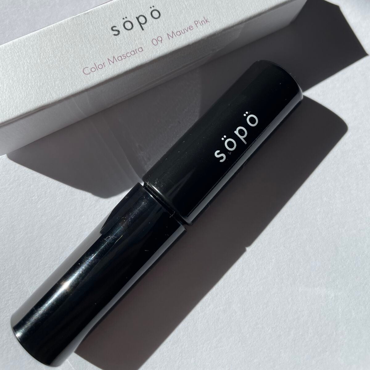 カラーマスカラ/sopo/マスカラを使ったクチコミ(2枚目)