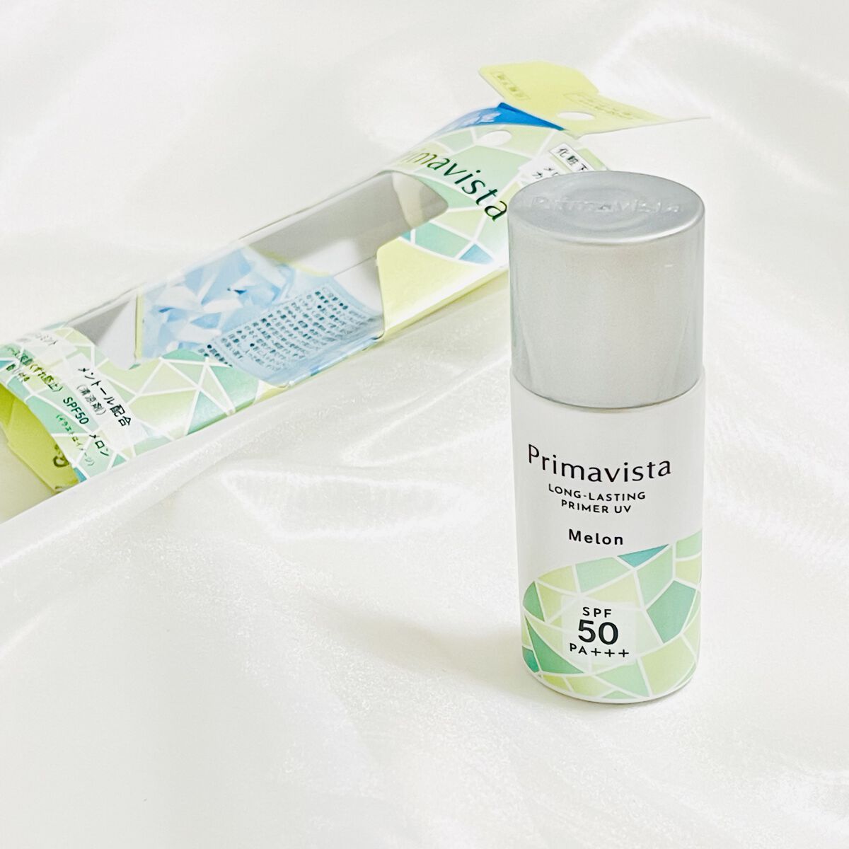 スキンプロテクトベース＜皮脂くずれ防止＞SPF50 メロン 香り付き/プリマヴィスタ/化粧下地を使ったクチコミ（1枚目）