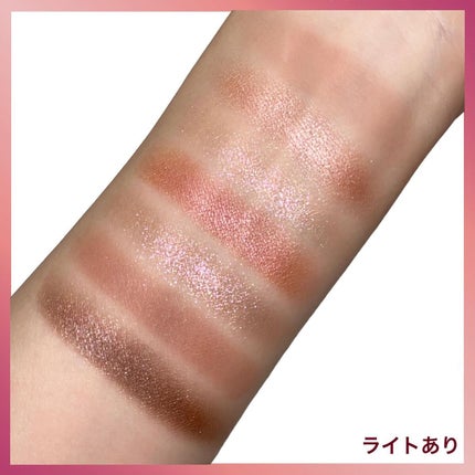 ラブ・ライナー アイカラーパレット ロマンティックブルームコレクション<アイシャドウ>/ラブ・ライナー/アイシャドウパレットを使ったクチコミ(5枚目)